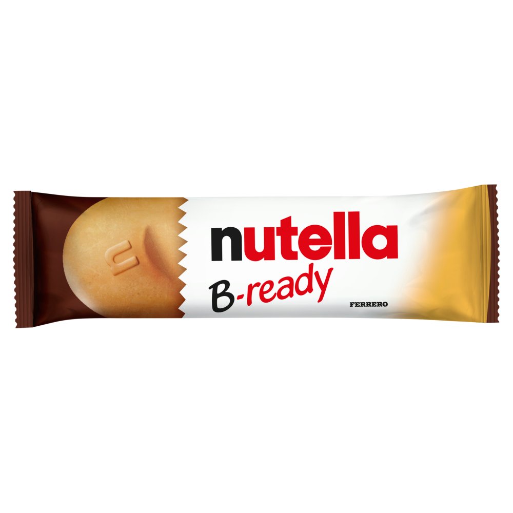 Nutella B-ready Hazelnut Chocolate Spread Filled Cereal Bar Snack 22g x 36 bars
