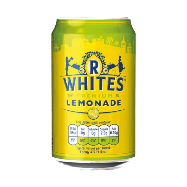 R.Whites Lemonade 24x330ml