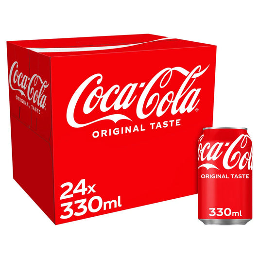 Coca-Cola 330ml Cans (Case of 24)