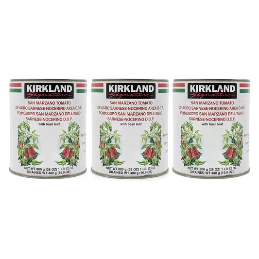 Kirkland Signature San Marzano Tomatoes, 3 x 800g