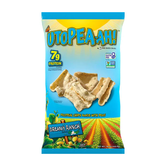 Utopea-ah! Protein Chips Dreamy Ranch, 454g (Pack of 1)