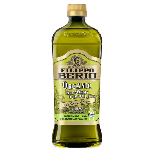 Filippo Berio Organic Extra Virgin Olive Oil, 1.5L