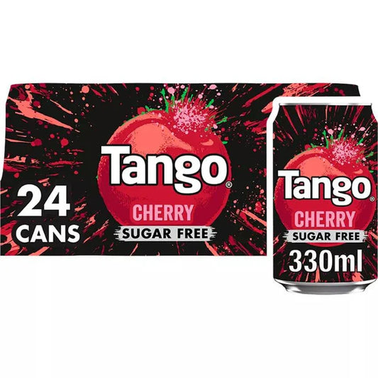 Tango Sugar Free Cherry 24 x 330ml (Pack of 24)
