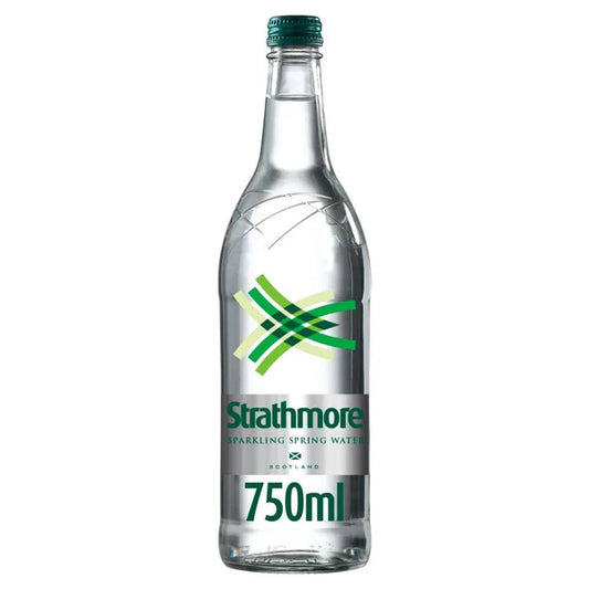 Strathmore Sparkling Spring Water 750ml (Pack of 12)
