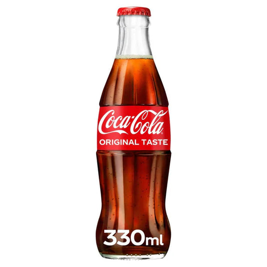 Coca-Cola Original Taste 24 x 330ml (Glass Bottles)
