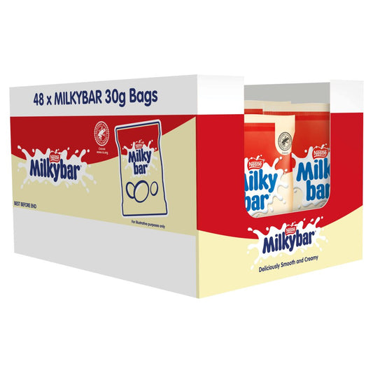 Milkybar Buttons White Chocolate Bag 30g (case of 48)