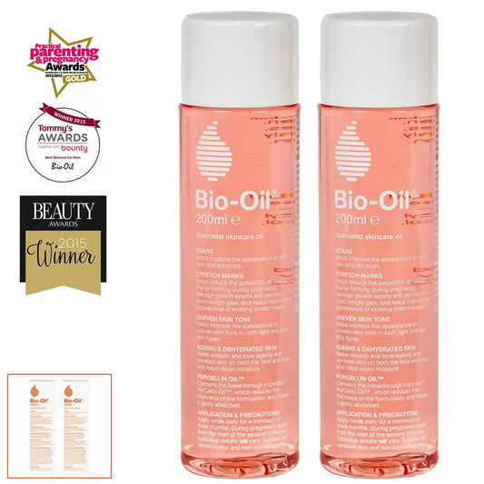 Bio-Oil Skincare Duo - 2 x 200ml Bottles for Transformative Skin Nourishment