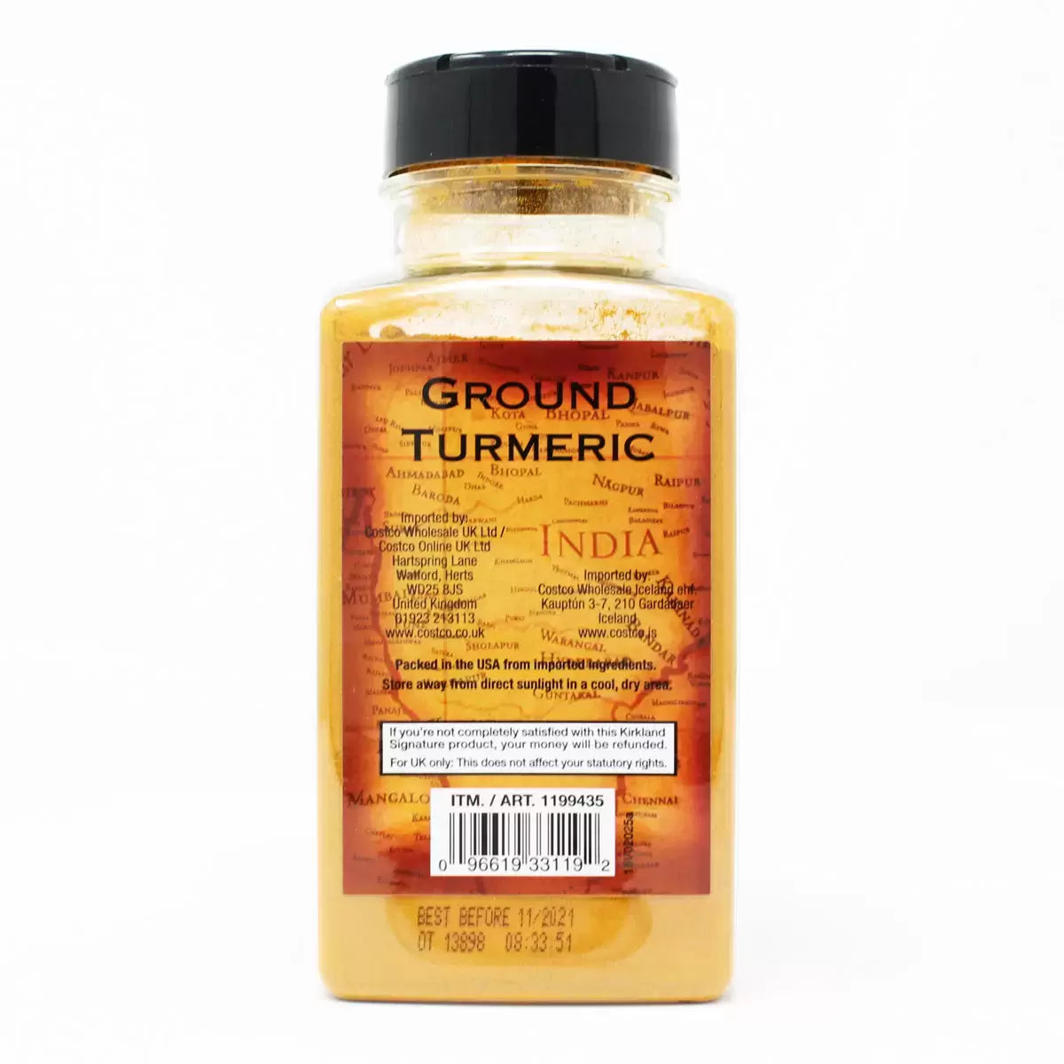 Kirkland Signature Ground Turmeric, 340g