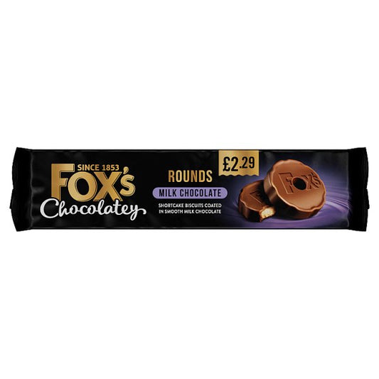 Fox's Fabulous Chocolatey Milk Chocolate Rounds 130g