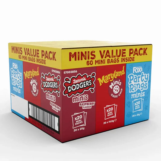 Fox's Mini Biscuit Variety Box 60pk