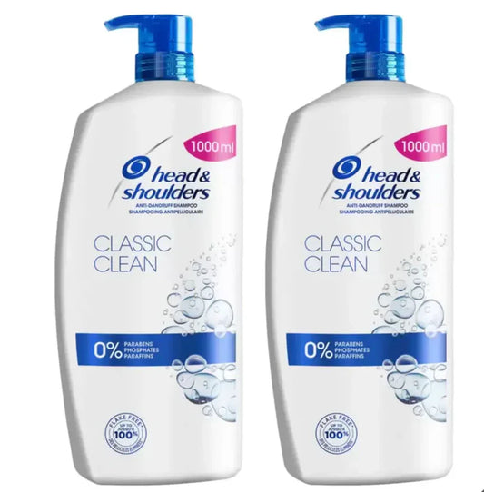 Head & Shoulders Shampoo Bundle - 2 x 1L