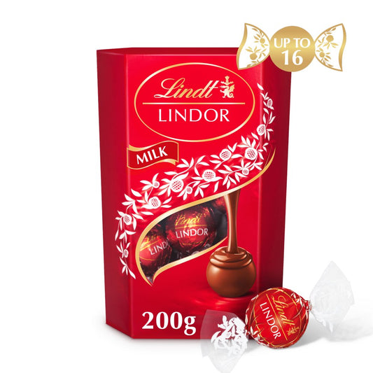 Lindor Lindor Milk Chocolate Truffles Box 200g