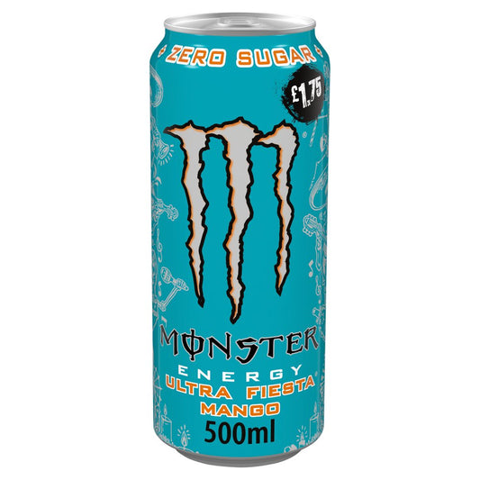 Monster Energy Drink Ultra Fiesta Mango Zero Sugar