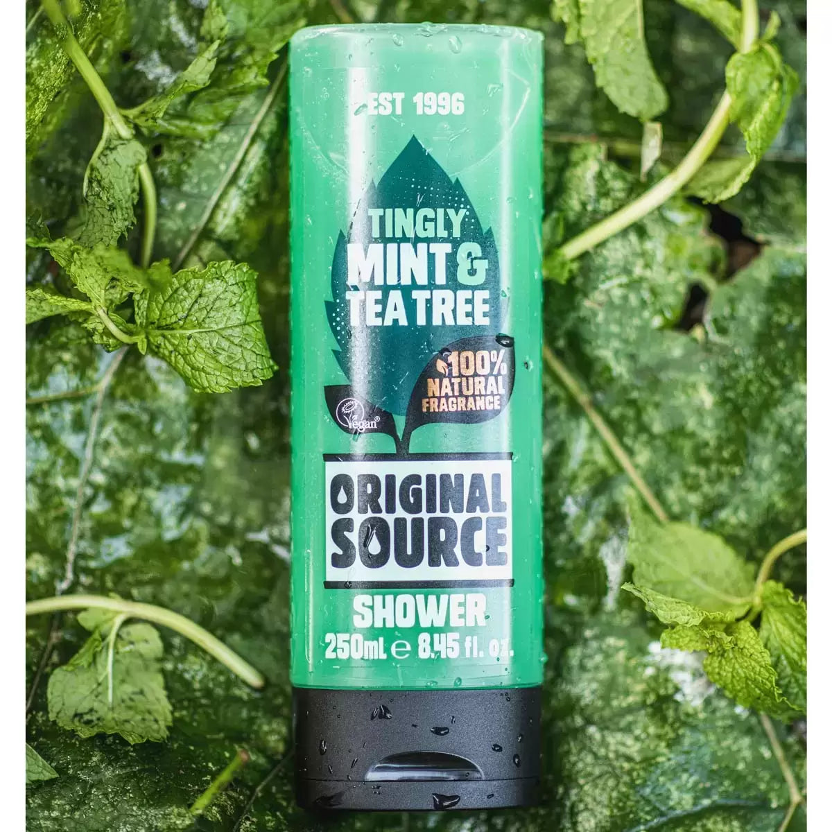 Original Source Shower Gel, mint & Tea Tree 6 x 250ml