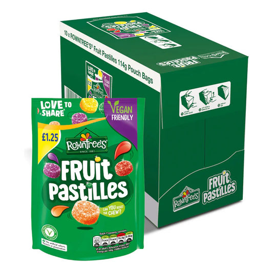 Rowntree's Fruit Pastilles - 10 x 114g