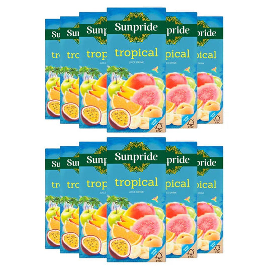 Sunpride Tropical Juice 12 x 1L