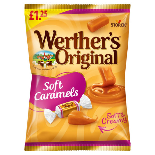 Werther's Original Soft Caramels 12 x 110g