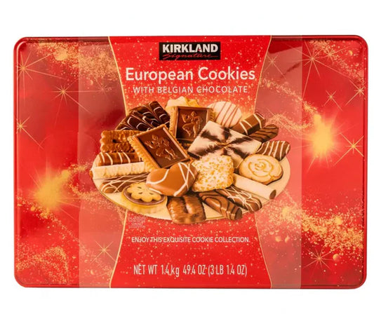 Kirkland Signature European Cookies with Belgian Chocolate 1.4kg