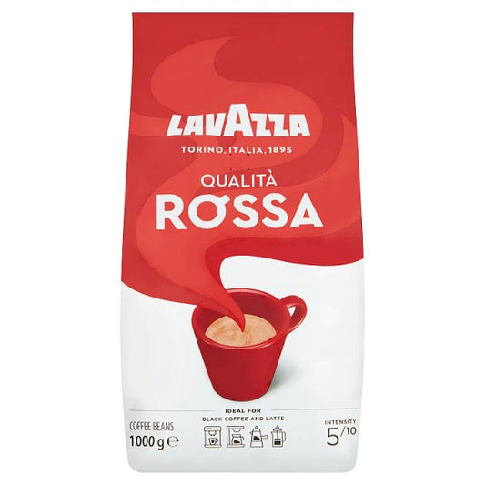 Lavazza Qualità Rossa Coffee Beans 1kg (Pack of 1)