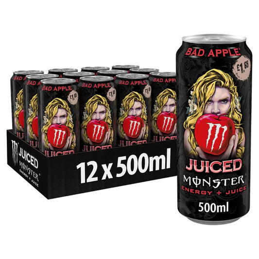 Monster Bad Apple Juiced 12 x 500ml