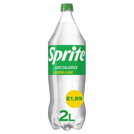 Sprite 2L, Case of 6 low calories